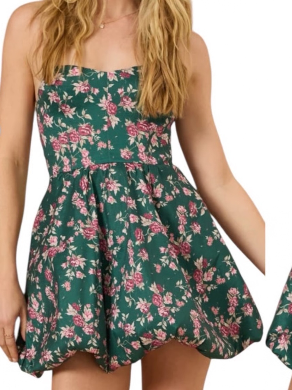 Clover Floral Bubble Dress